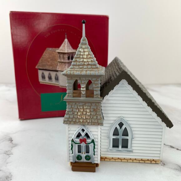 Hallmark Country Church from The Sarah Plain and Tall Collection Movie Replica - Picture 1 of 12